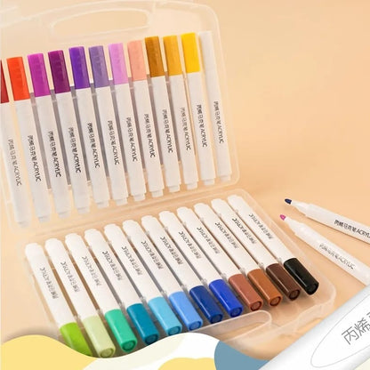 Waterproof Acrylic Marker Kit + Free Shipping