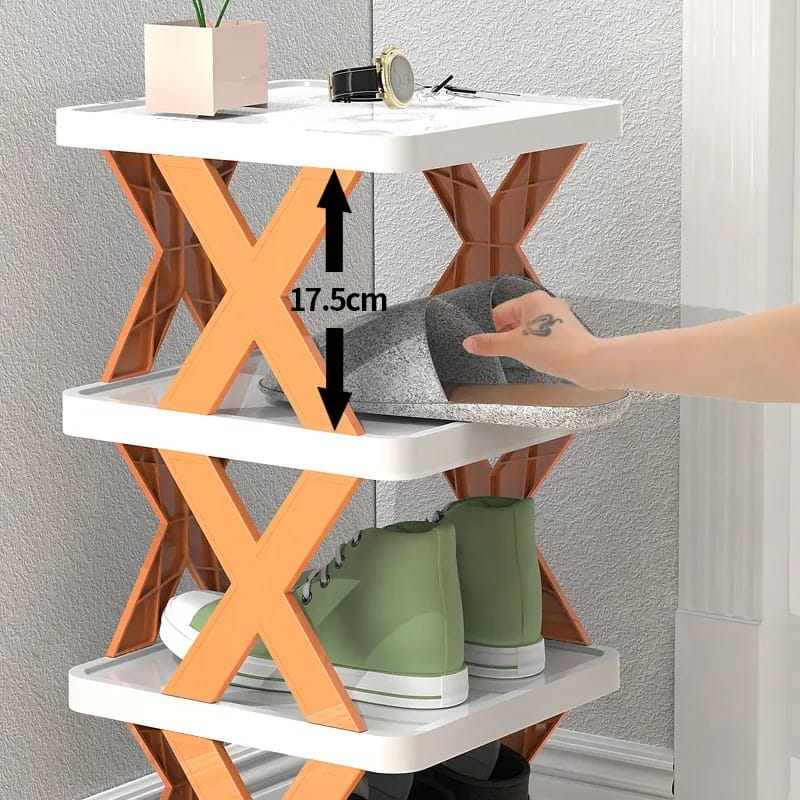 Plastic Shoe Organizer Rack + Free Shipping 