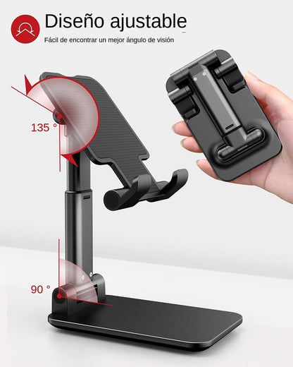 Retractable Tabletop Cell Phone Holder