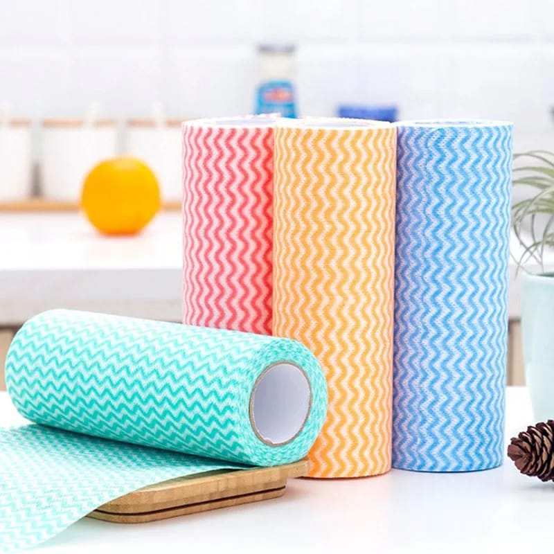 Disposable Cleaning Towel Roll + Free Shipping 