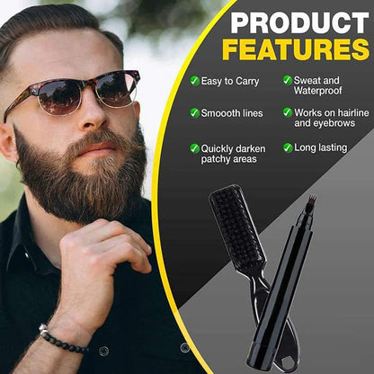 Lápiz De Barba Impermeable Para Hombres + Envio Gratis