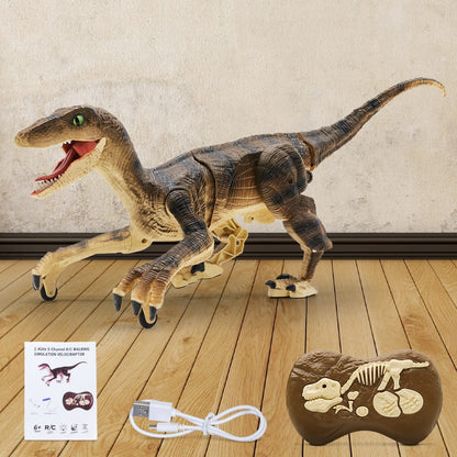 Remote Control Velociraptor Dinosaur + Free Shipping 