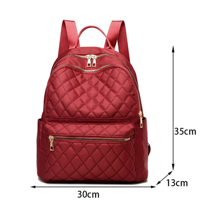 Fabric Backpack With Purse For Women + Free Shipping 