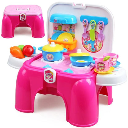 Kitchen Seat 2 in 1 with Accessories + Free Shipping