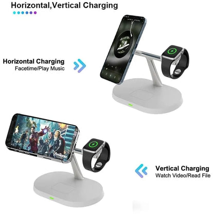 3 in 1 Magnetic Wireless Charger Stand + Free Shipping 