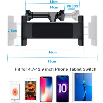 Soporte Para Tableta Y Teléfono De Asiento Trasero De Carro + Envio Gratis