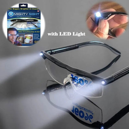 Magnifying Reading Glasses With Light + Free Shipping 