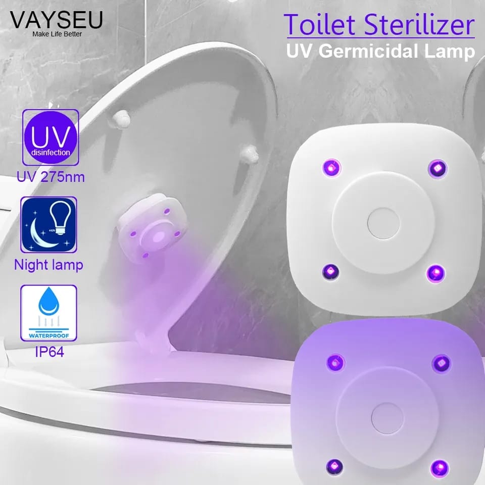 Smart Toilet Sterilizing Lamp + Free Shipping 