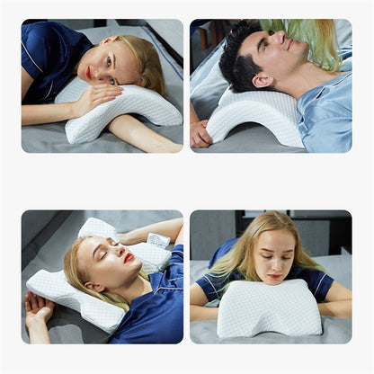 Curved Cervical Neck Pillow + Free Shipping