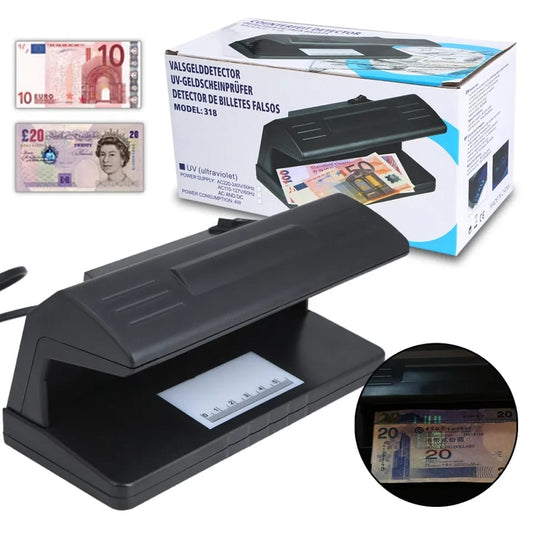 Fake Money Detector with 4W UV Light + Free Shipping 