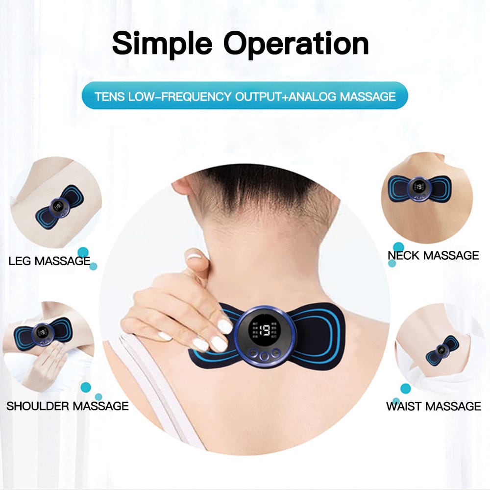 EMS Electric Neck Massager + Free Shipping 