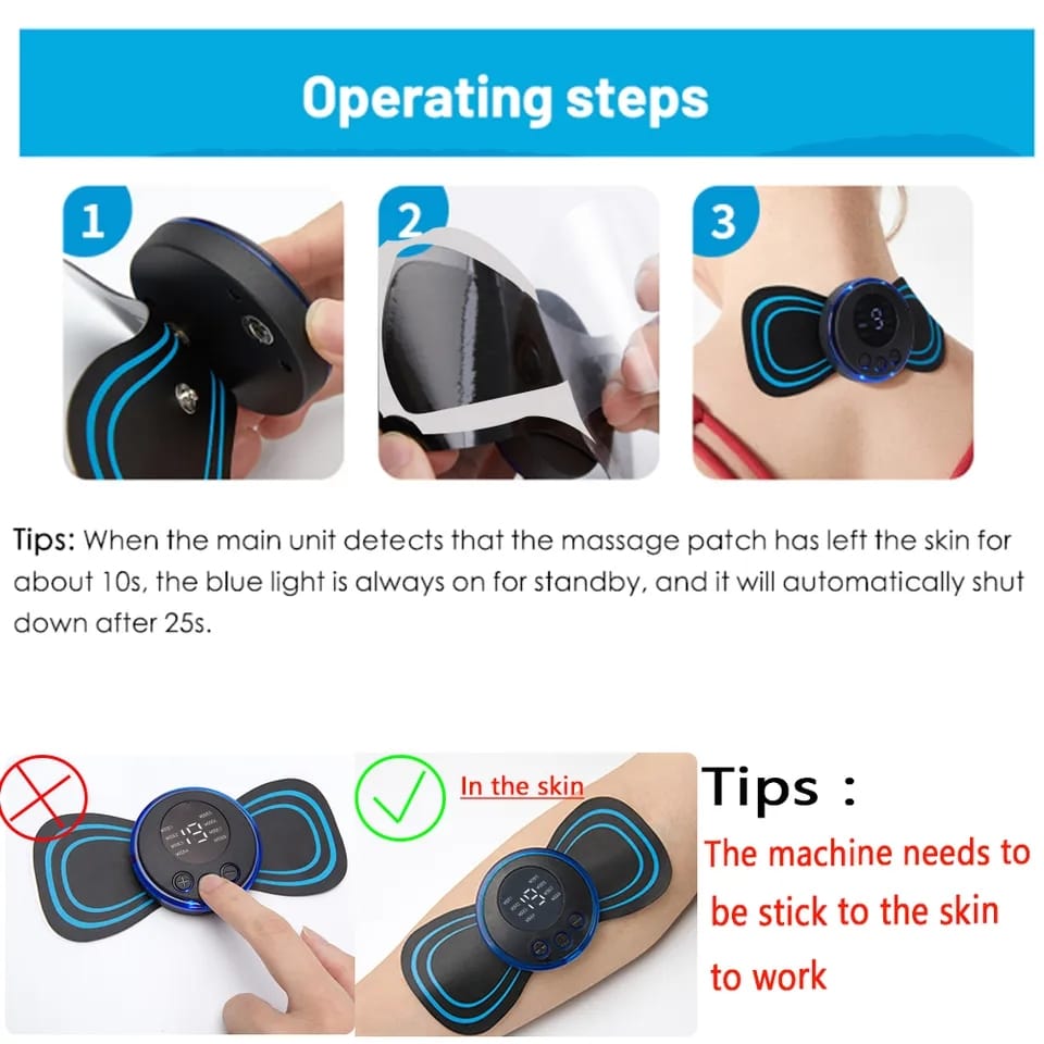 EMS Electric Neck Massager + Free Shipping 