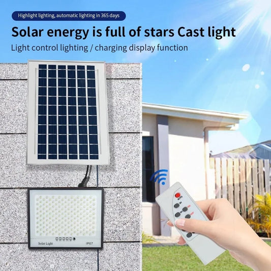 Led Reflector With 200W Solar Panel + Free Shipping 