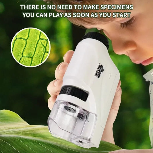 Portable Toy Microscope + Free Shipping 