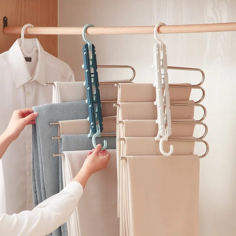 5 in 1 Pants Hanger + Shipping 