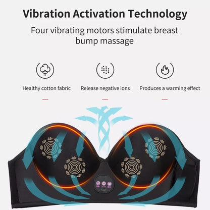 Bust Enhancement Bra with Vibration + Free Shipping 