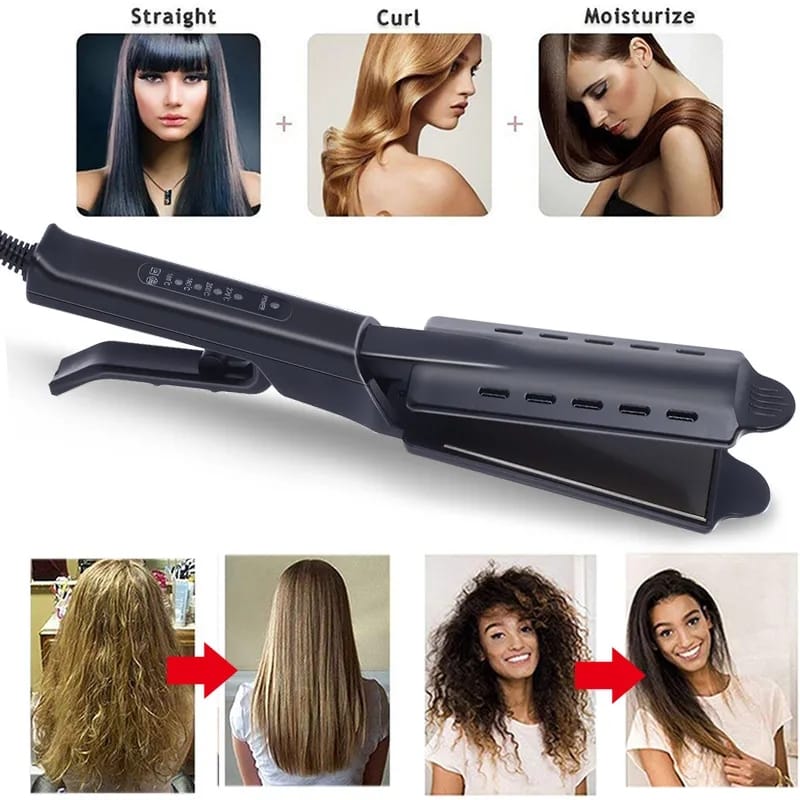 Plancha De Cabello Con Vapor Profesional + Envio Gratis