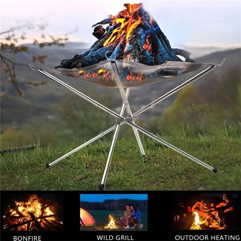 Portable Campfire Grill + Free Shipping 