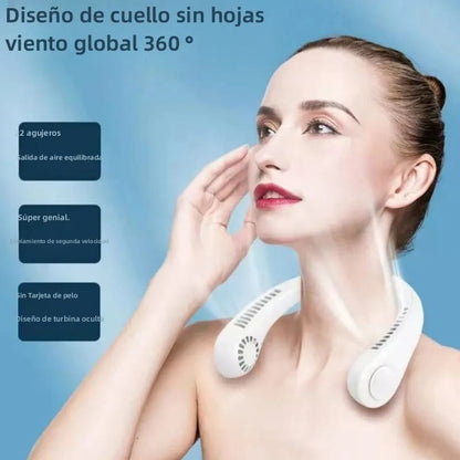 Ventilador De Cuello Portatil + Envio Gratis