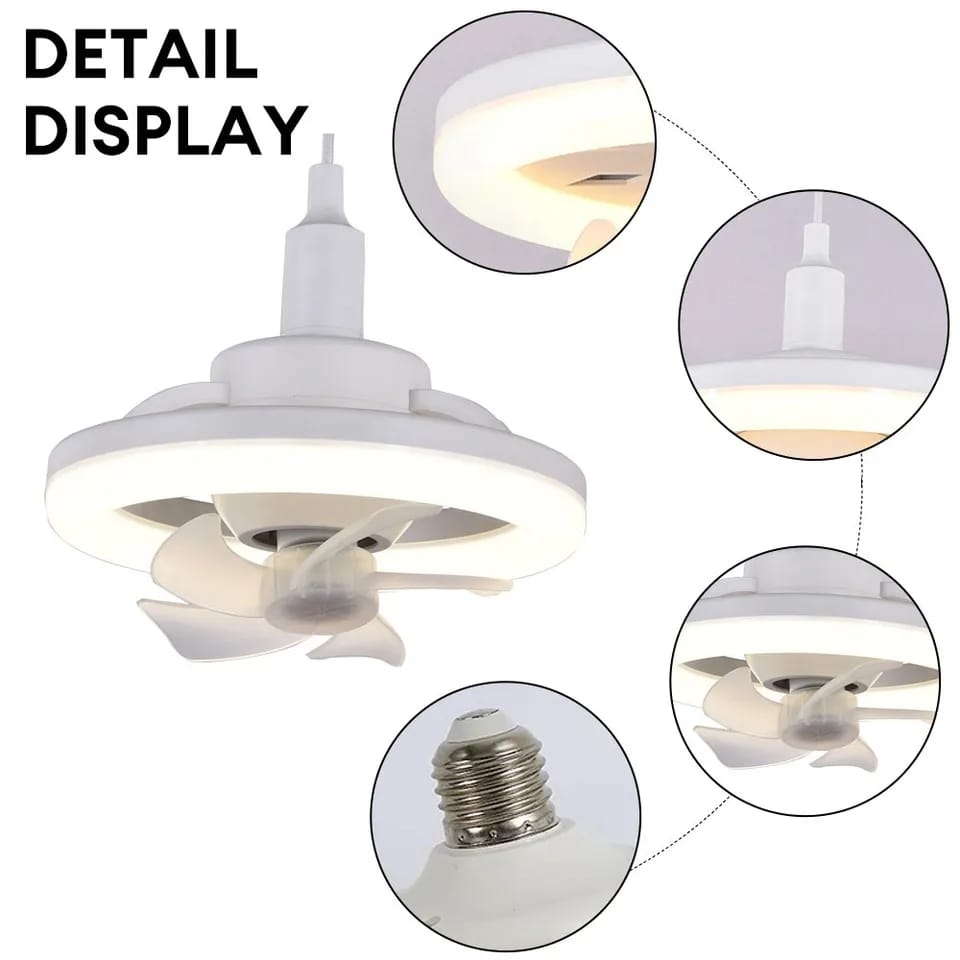 360 Rotating Ceiling Fan With Remote Control + Free Shipping 