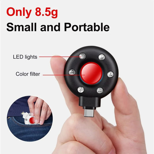 Mini Camera Detector With Infrared Light For Cell Phone + Free Shipping 