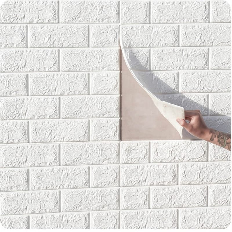 5 Brick Design Wall Stickers 