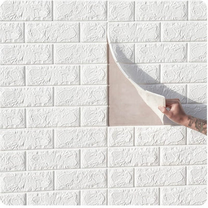 5 Brick Design Wall Stickers 