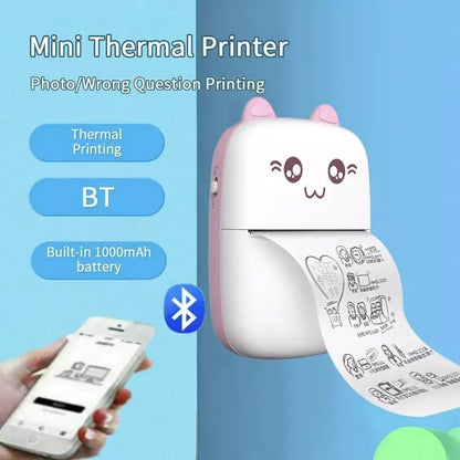 Mini Portable Bluetooth Cat Printer + Free Shipping 