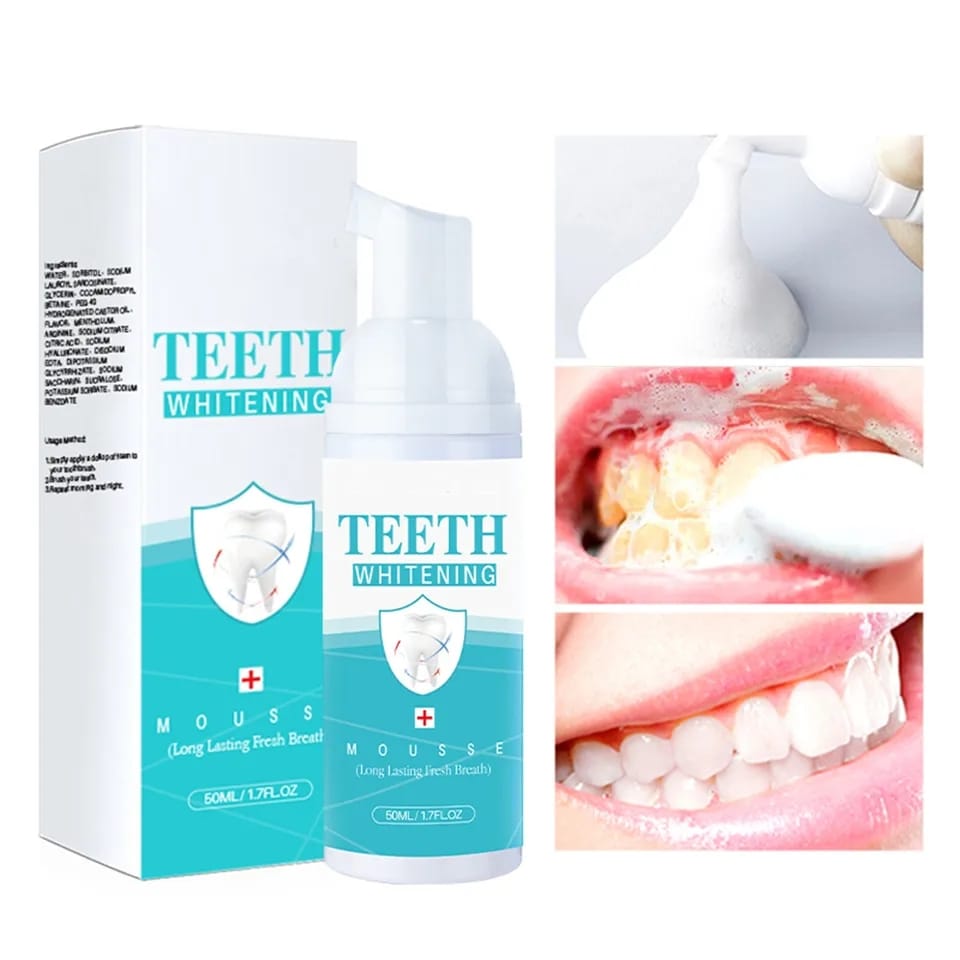 Espuma Dental Blanqueadora Teeth Whitening + Envio Gratis