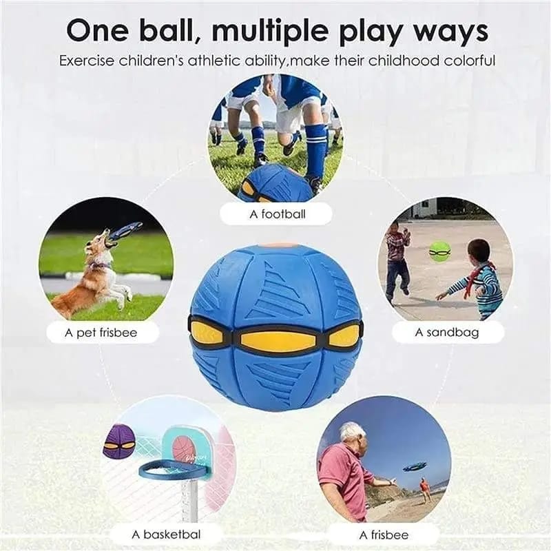 Flexible Flying Ball with Lights Ball Disc + Free Shipping