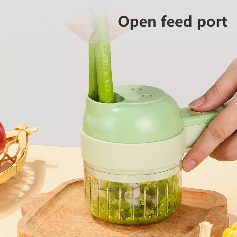 4 in 1 Electric Vegetable Chopper + Free Shipping 