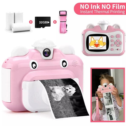 Print Instant Kids Camera + Free Shipping 