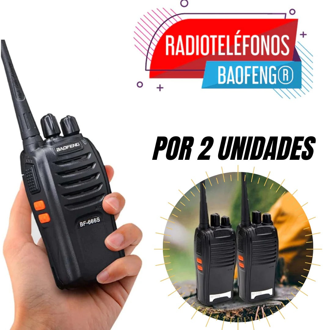 Baofeng Bf 777 S Radio 16 Channels X 2 Units + Free Shipping