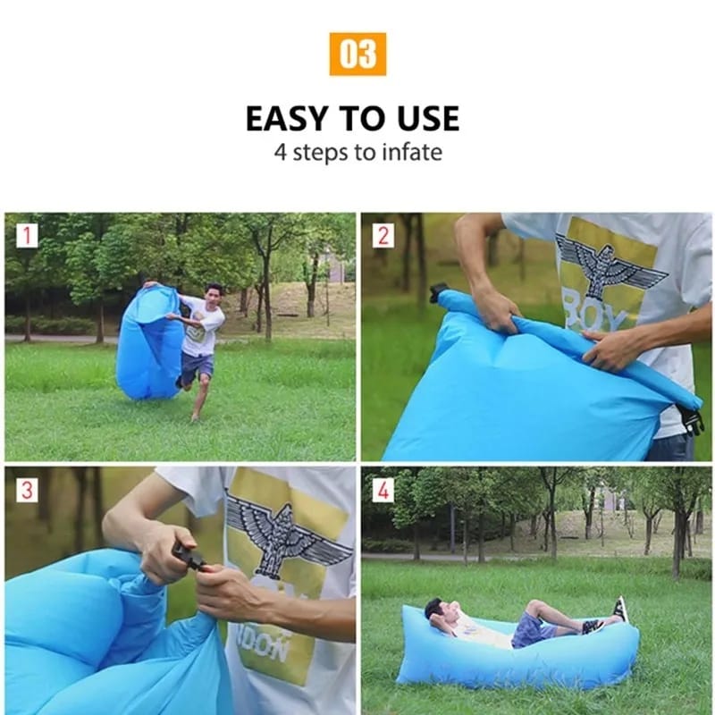 Portable Inflatable Sofa for Relaxing + Free Shipping 