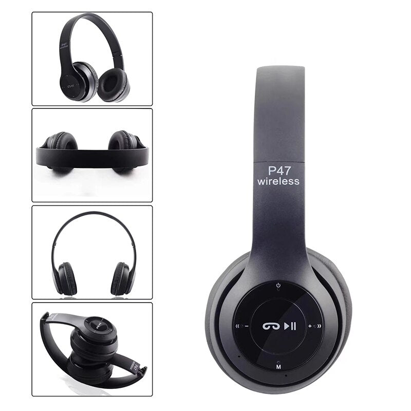 P47 Wireless Headphones + Free Shipping 