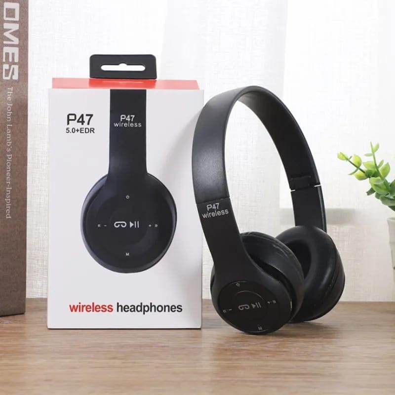 P47 Wireless Headphones + Free Shipping 