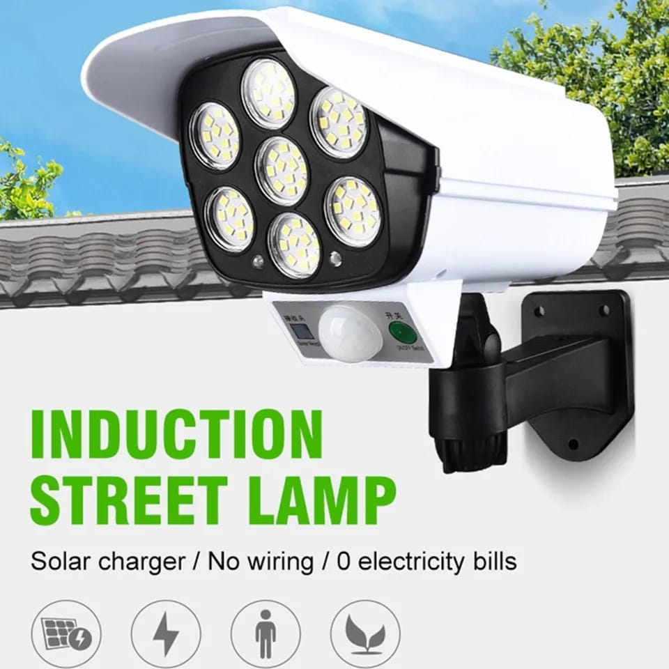 Camera Simulator Led Light With Control + Free Shipping 