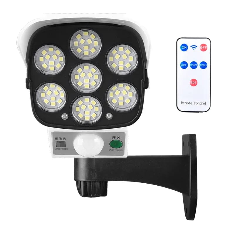 Camera Simulator Led Light With Control + Free Shipping 