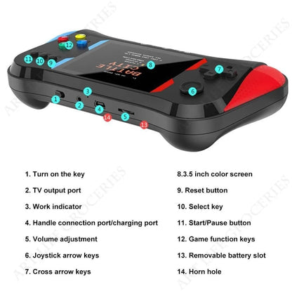 Console with X7M control of classic video games + Free shipping 