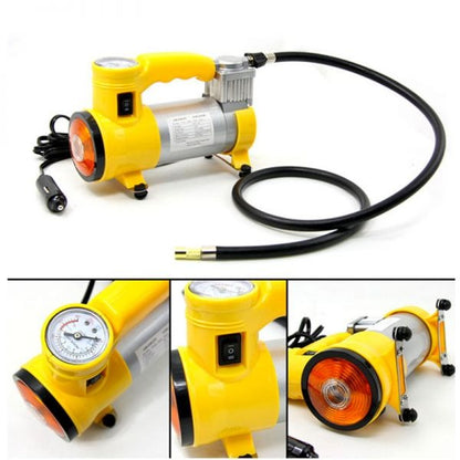 Air Compressor With Flashlight + Free Shipping 