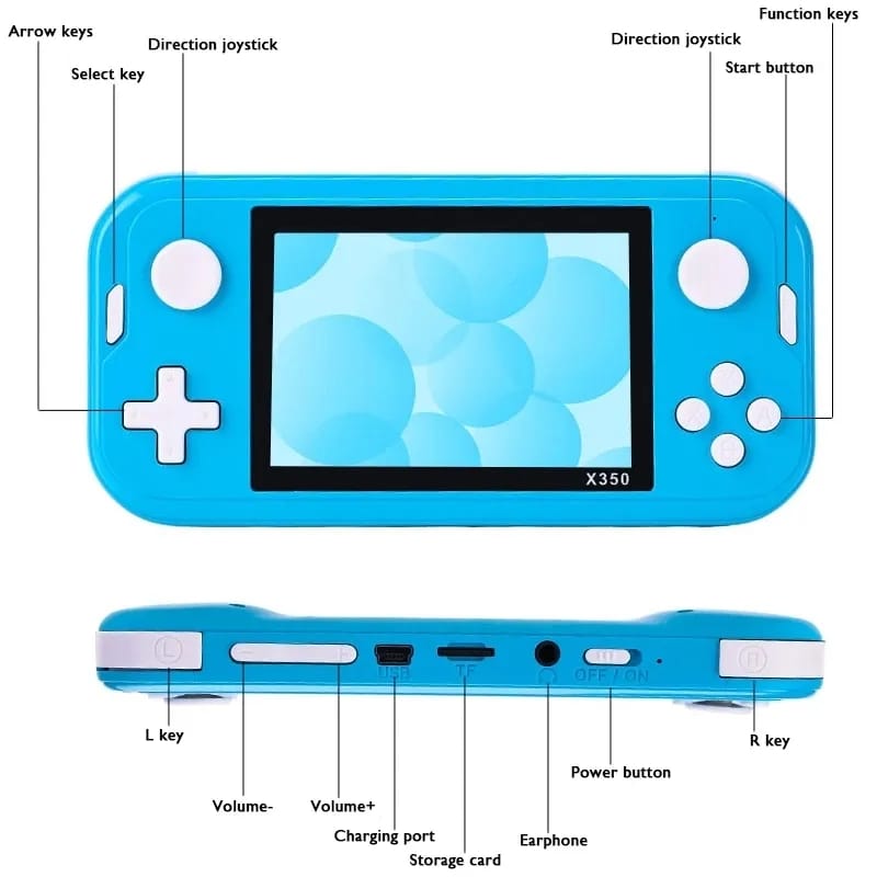 X350 Handheld Game Player + Free Shipping 