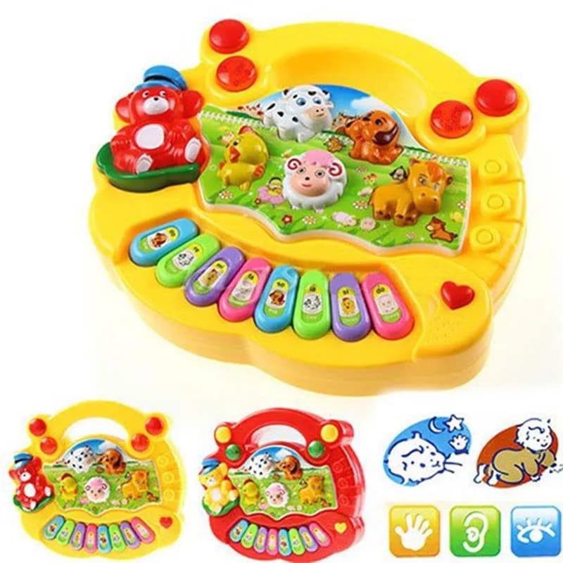 Educational Piano for Children with Animal Sounds and Music + Free Shipping 