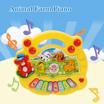 Educational Piano for Children with Animal Sounds and Music + Free Shipping 