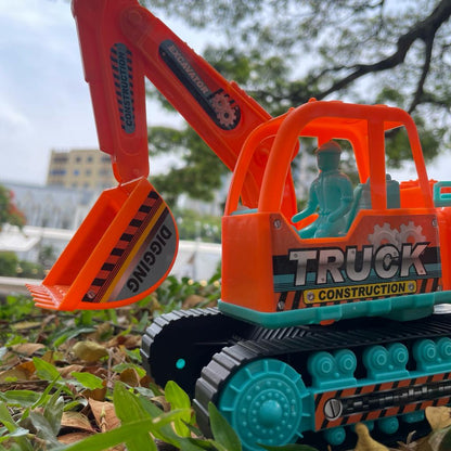 Excavator with Shovel and Doll + Free Shipping 