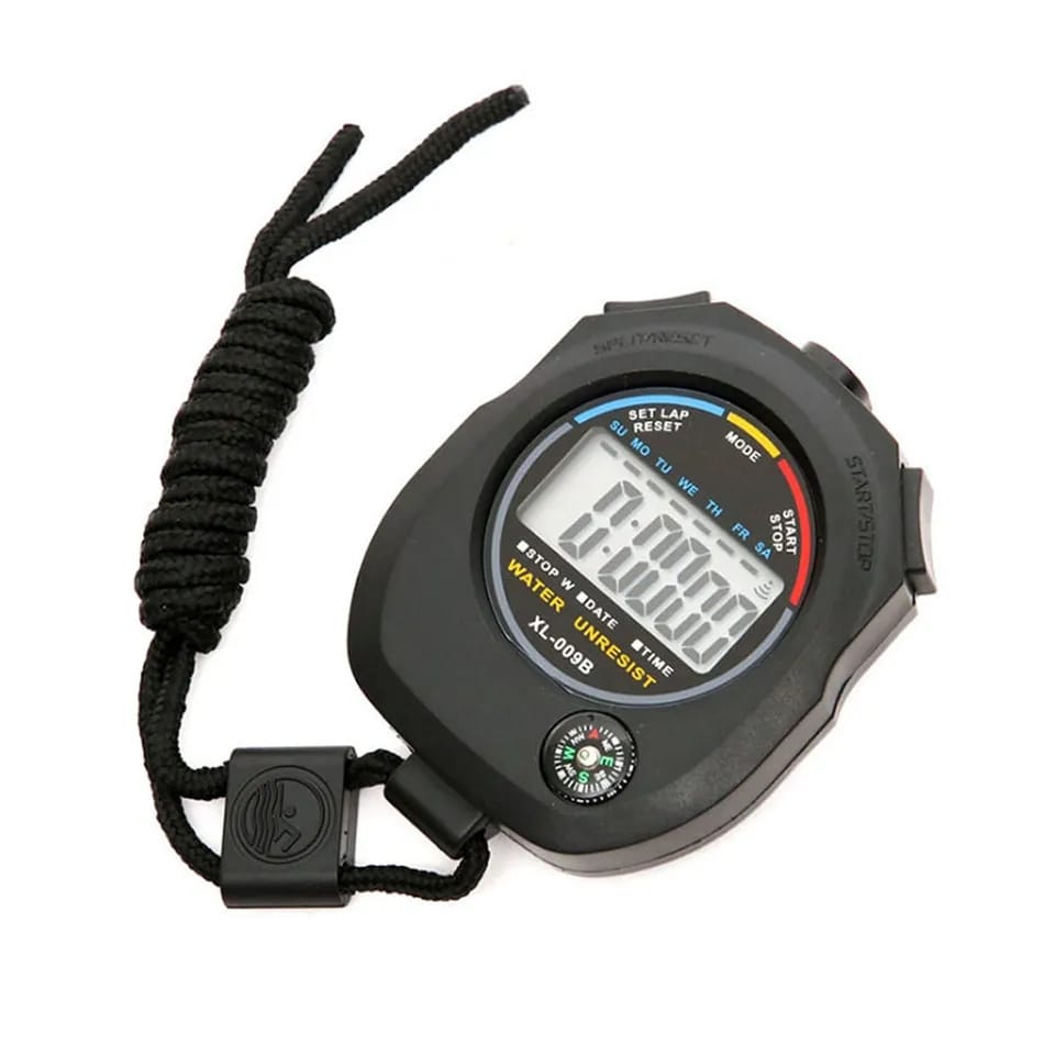 Professional Sports Stopwatch Stop Watch + Free Shipping 