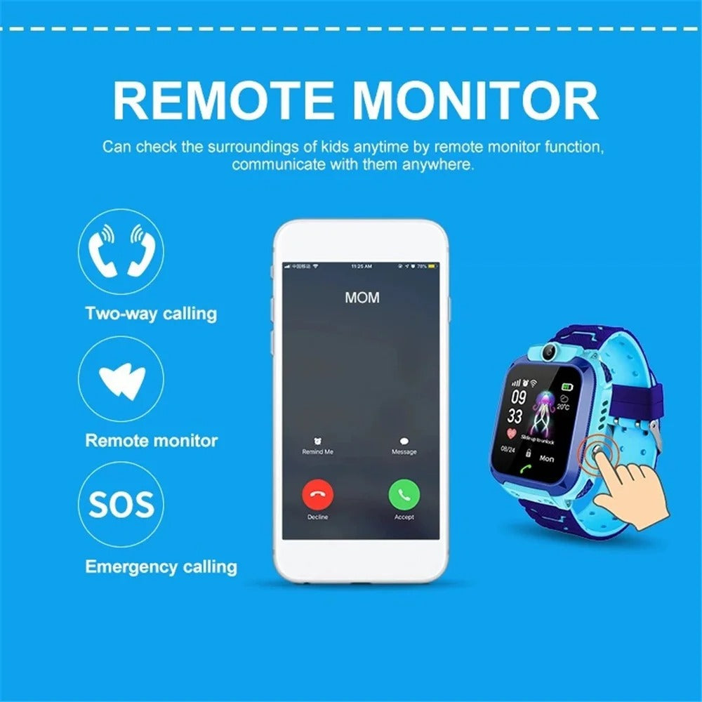 Smartwatch with GPS for children 