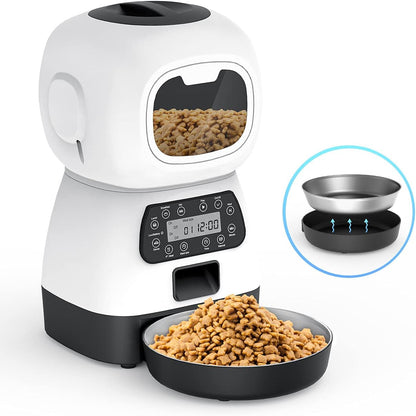 Dispensador De Comida Para Mascotas Con Sincronización + Envio Gratis