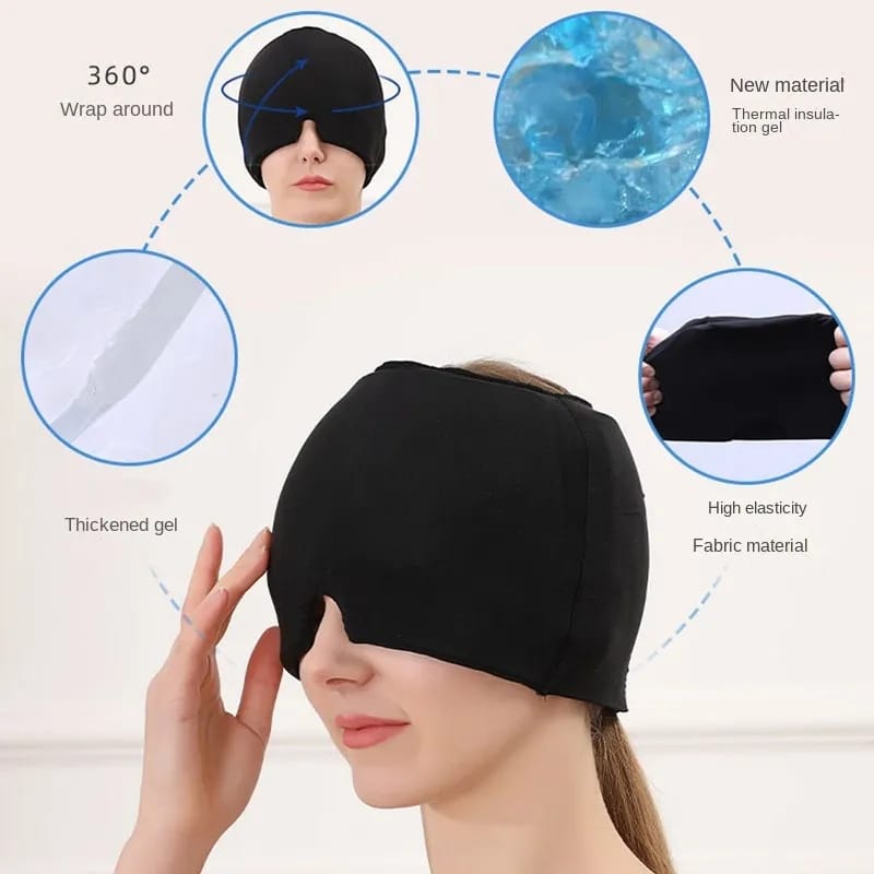 Gorro De Gel Para Aliviar El Dolor De Cabeza + Envio Gratis