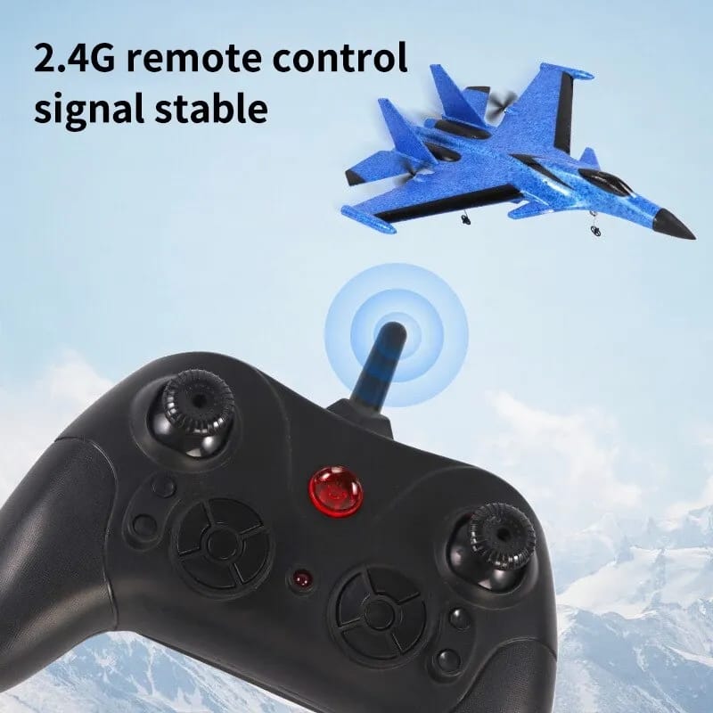 Avión Planeador De Espuma Resistente A Control Remoto + Envio Gratis