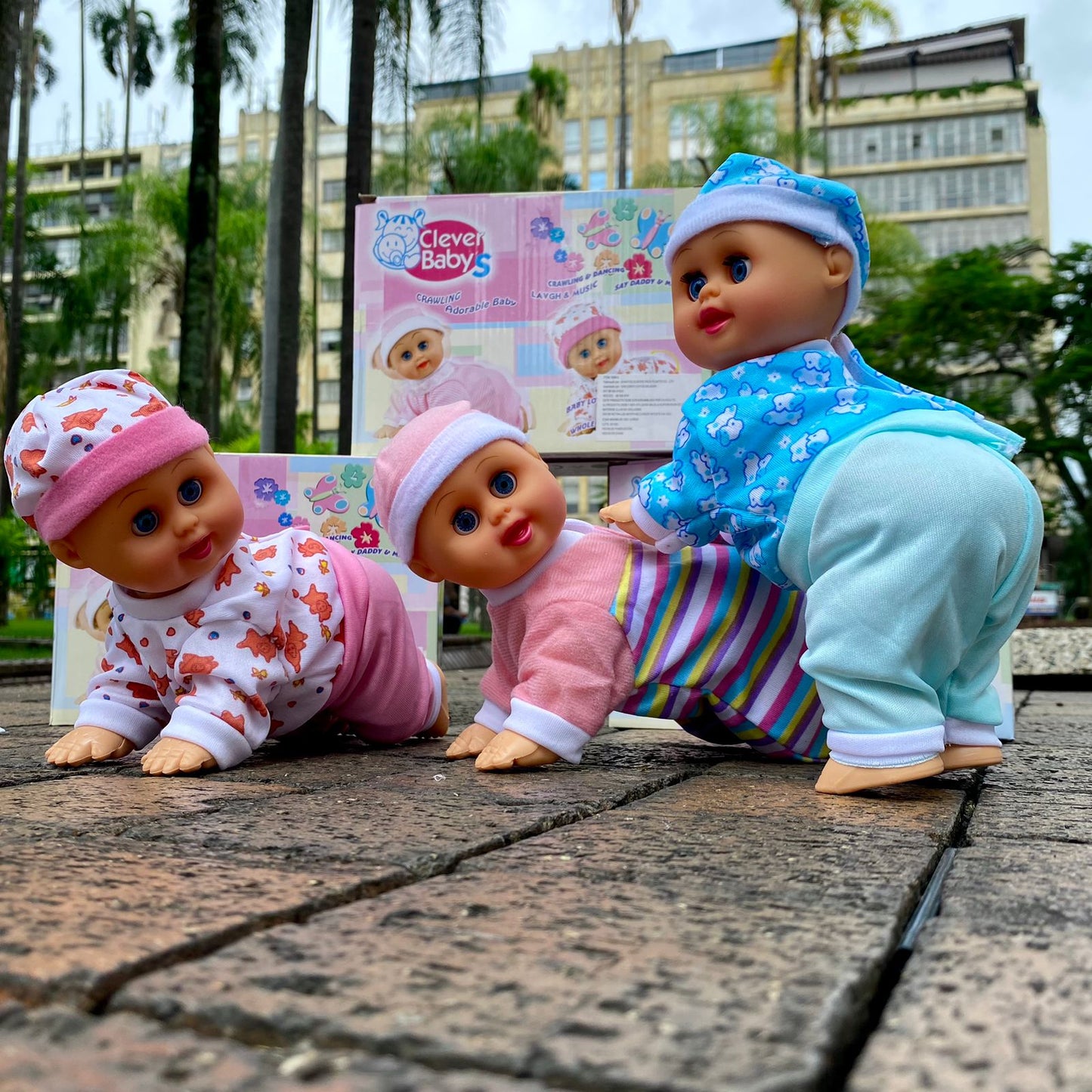 Baby Crawler With Sound And Movement